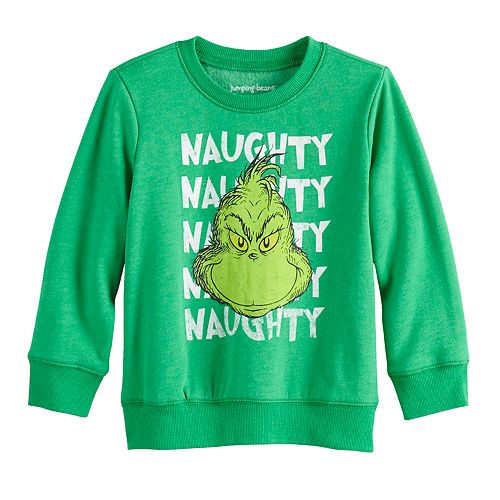 naughty grinch sweatshirt