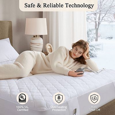 Sunbeam Holmes Heated Mattress Pad Heated Mattress Pad Queen