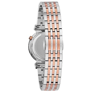 Bulova Women's Slim Two-Tone Stainless Steel Watch - 98L265