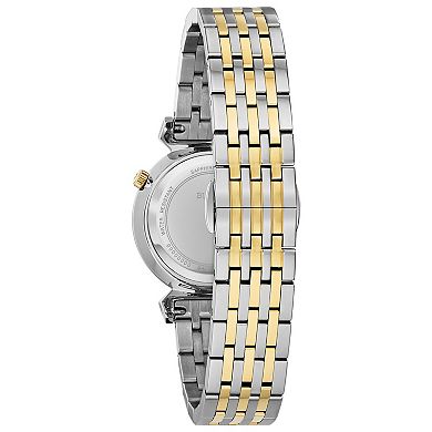 Bulova Women's Slim Two-Tone Stainless Steel Watch - 98L264