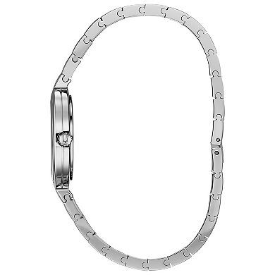 Bulova Women's Rhapsody Diamond Accent Stainless Steel Watch - 96P214