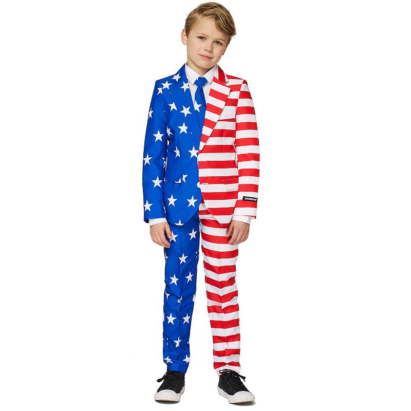 17689092 Boys 4-16 Suitmeister USA Flag Americana Suit, Boy sku 17689092