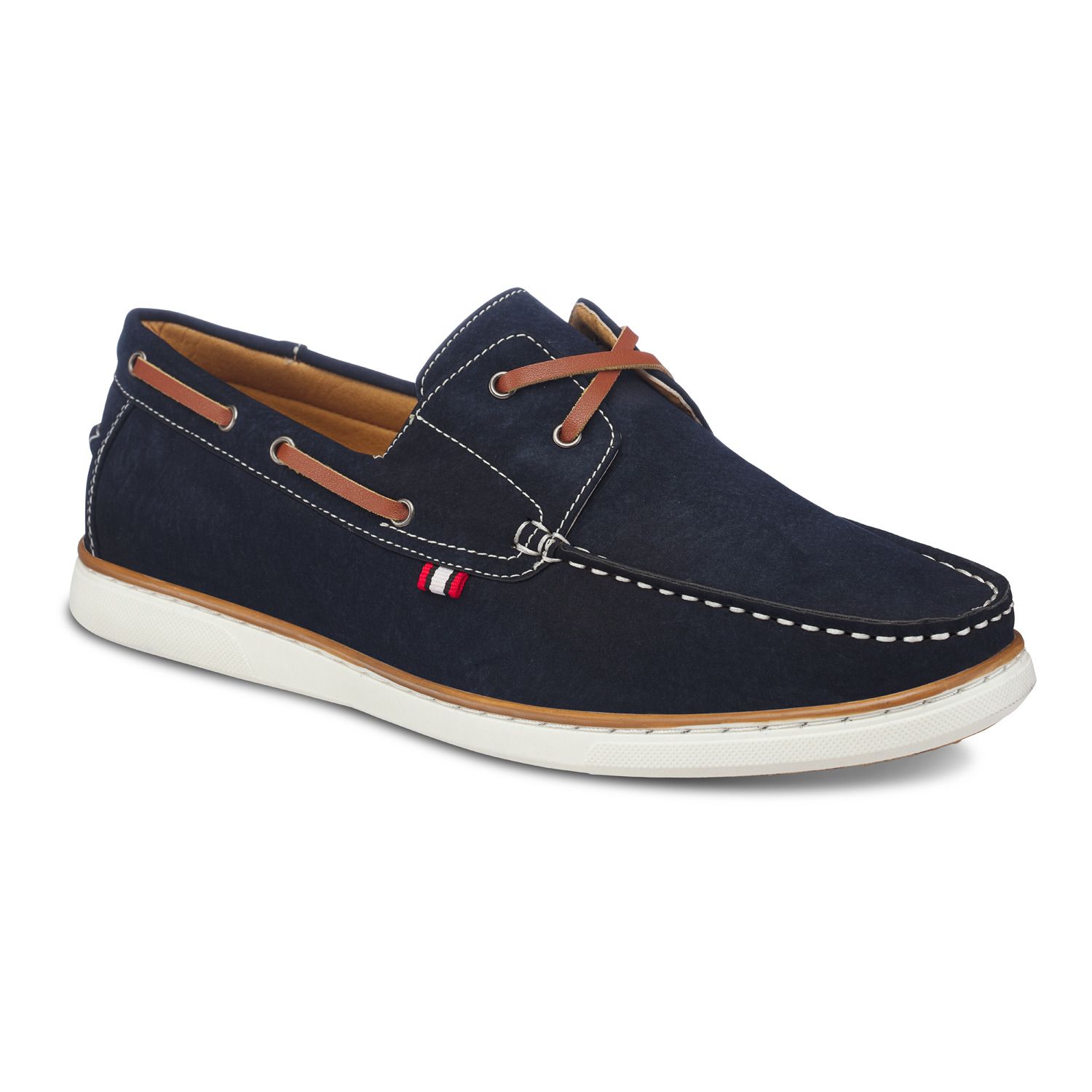 navy deck shoes mens