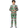 Boys 4-16 Suitmeister Green Nordic Christmas Suit