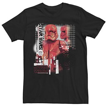 Men's Star Wars Red Trooper Schematic Tee