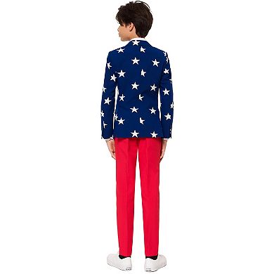 Boys 10-16 OppoSuits Stars & Stripes Americana Suit