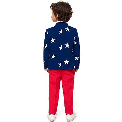 Boys 2-8 OppoSuits Stars & Stripes Americana Suit