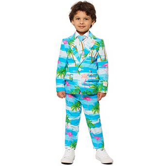 Boys 2-8 OppoSuits Flaminguy Flamingo Suit