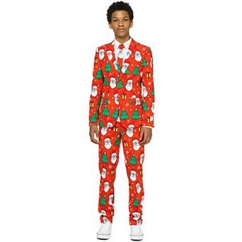 Boys 10-16 OppoSuits Holiday Hero Christmas Suit