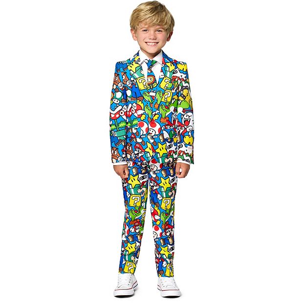 Boys 2-8 OppoSuits Nintendo Super Mario Suit