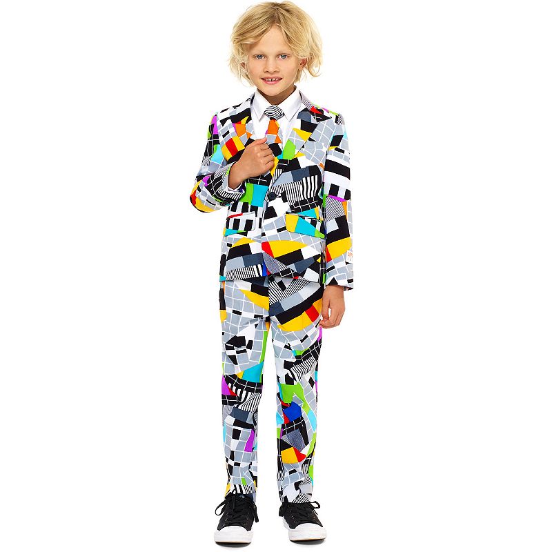 Boys 2-8 OppoSuits Testival Retro Suit, Boys, Size: 4, Multicolor
