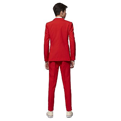 Kohls red suit shop
