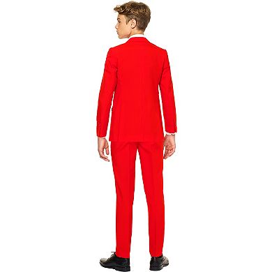 Boys 10-16 OppoSuits Red Devil Solid Suit