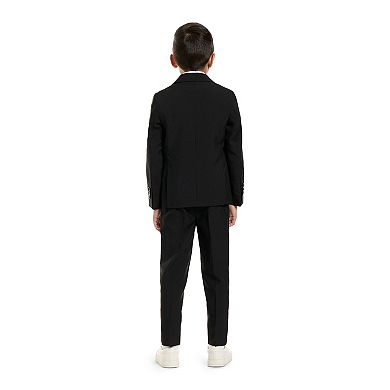 Boys 2-8 OppoSuits Black Knight Solid Suit