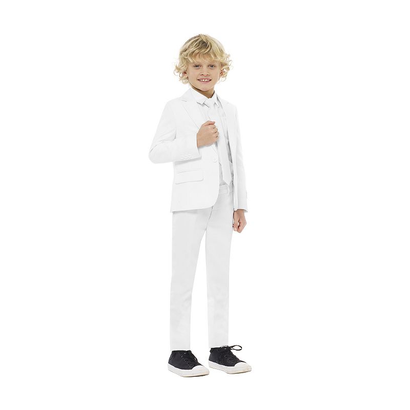 Boys 2-8 OppoSuits White Knight Solid Suit, Boy's, Size: 6