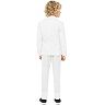 Boys 2-8 OppoSuits White Knight Solid Suit