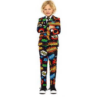 Boys 2-8 OppoSuits Badaboom Comics Suit