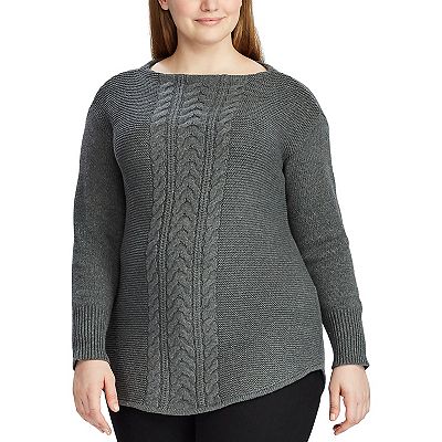 Plus Size Chaps Sweater