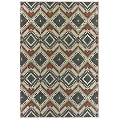 FAULKNER DELUXE REVERSIBLE RV OUTDOOR PATIO MAT - BEIGE VINEYARD 3'x5' -  Northwoods Wholesale Outlet