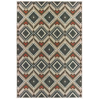 StyleHaven Lafayette Tribal Vibes Indoor Outdoor Rug