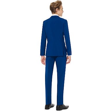 Boys 10-16 OppoSuits Navy Royale Solid Suit