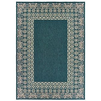 StyleHaven Lafayette Persian Border Indoor Outdoor Rug