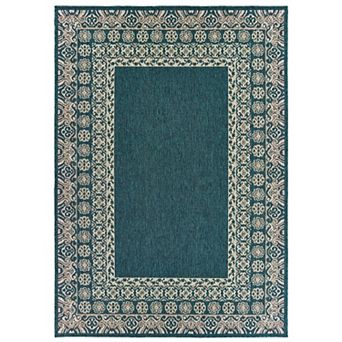 StyleHaven Lafayette Persian Border Indoor Outdoor Rug
