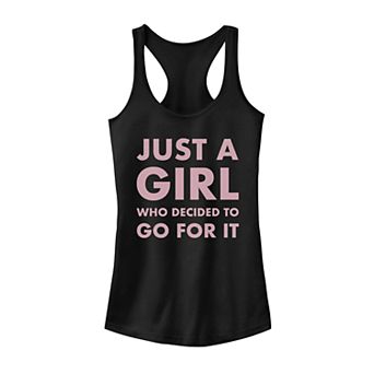 Juniors' Fifth Sun "Just A Girl" Tank Top