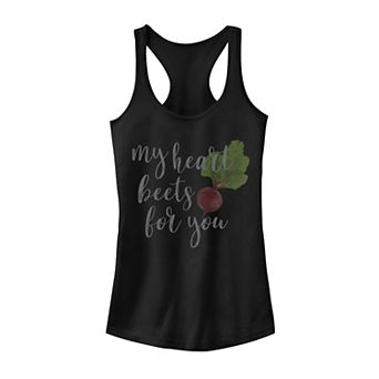 Juniors' Fifth Sun "My Heart Beets For You" Tank Top