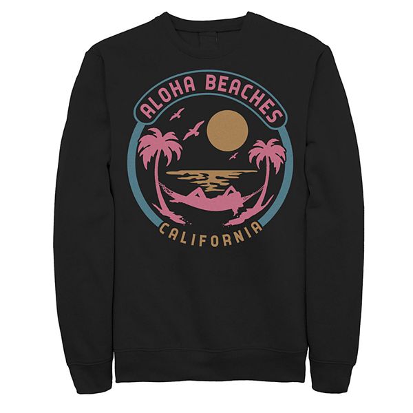 Juniors' Aloha Beaches California Circle Fleece