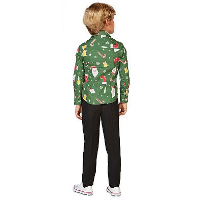 Boys 2-8 OppoSuits Santaboss Christmas Shirt