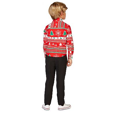 Boys 2-8 OppoSuits Winter Wonderland Christmas Shirt
