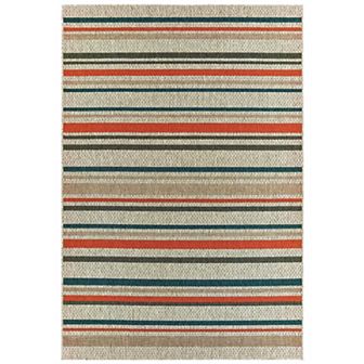 StyleHaven Lafayette Striped Indoor Outdoor Rug