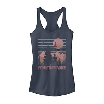 Juniors' Adventure Vibes Forest Tank Top