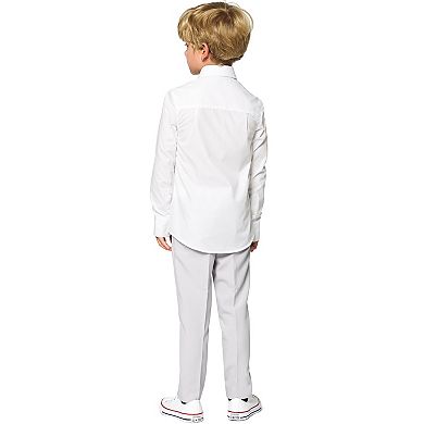 Boys 2-8 OppoSuits White Knight Solid Shirt