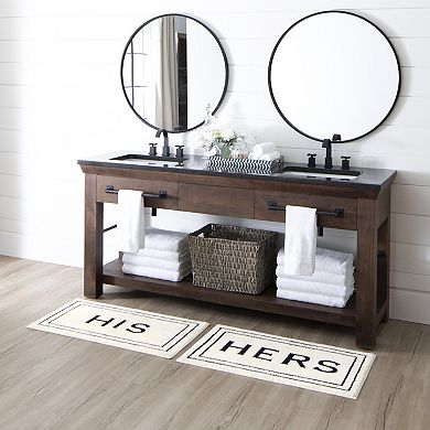 Mohawk® Home Knitted "Hers" Bath Rug
