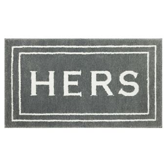 Mohawk® Home Knitted "Hers" Bath Rug