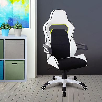 Techni Mobili Ergonomic Essential Racing Style Home & Office Chair