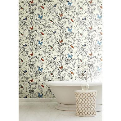 York Wallcoverings Ashford Toiles Papillon Wallpaper