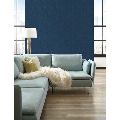 Cobalt Blues Sweet Grass Removable Wallpaper