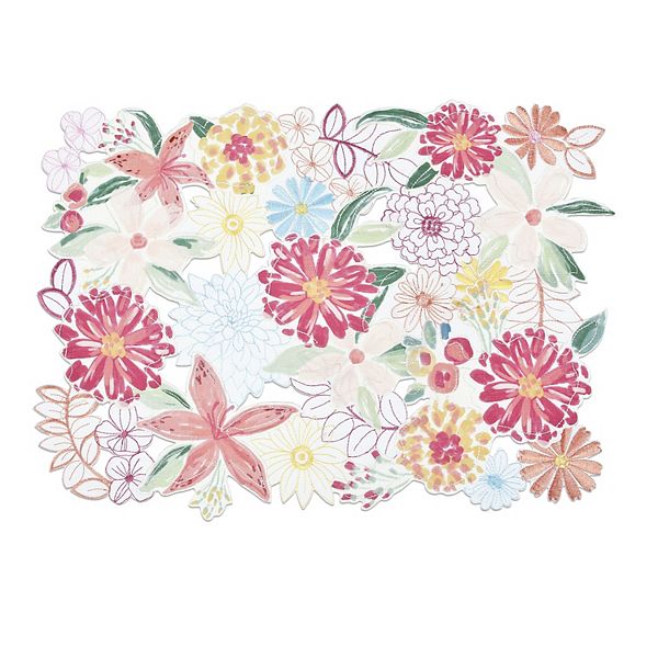 Celebrate Together™ Spring Bright Floral CutOut Placemat