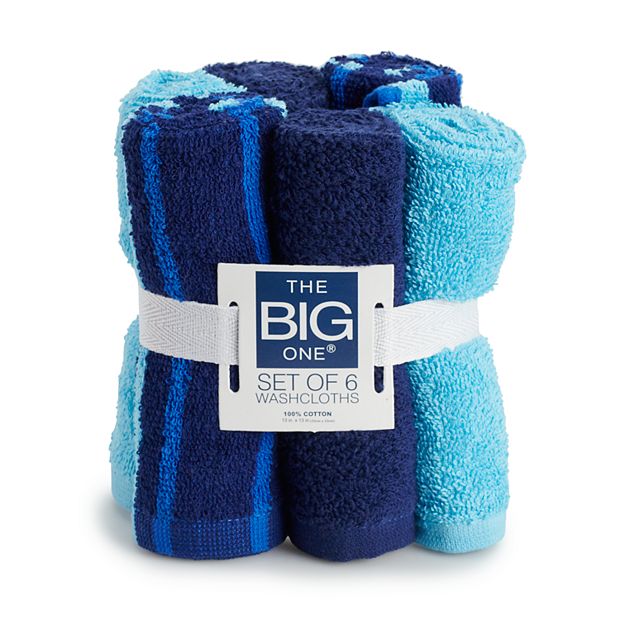 Multi colored washcloths hotsell