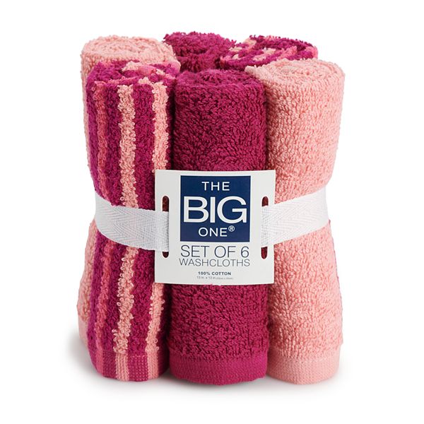 The Big One® Multi-color Washcloth Packs
