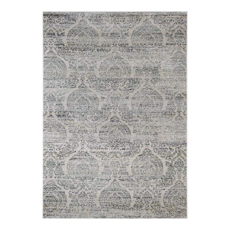 CosmoLiving Astor Vintage Transitional Rug, Beig/Green, 8X10 Ft