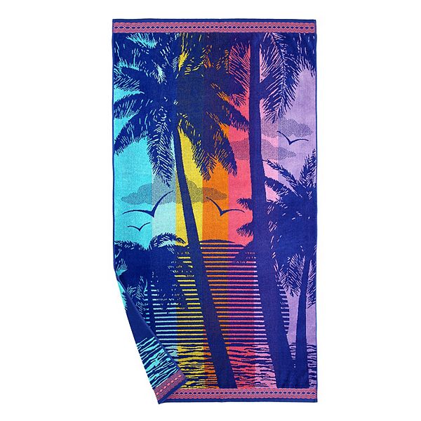 Celebrate Together Summer Palm Tree Beach Towel