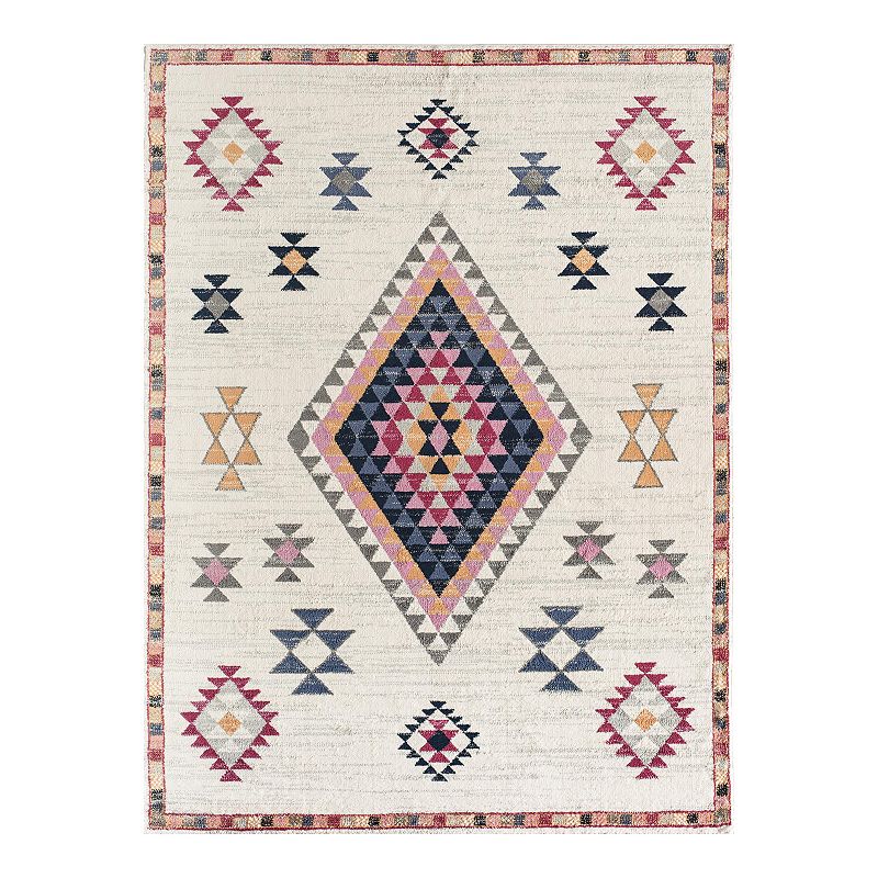 CosmoLiving Cyprus Marni Rug, Beig/Green, 8X10 Ft