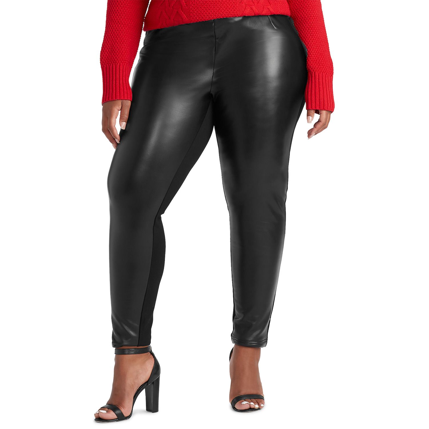 plus size ponte skinny pants