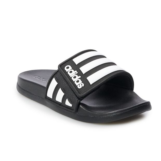 adidas Adilette Platform Slides - Blue, Unisex Swim