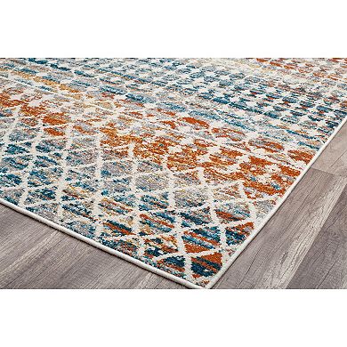 Rugs America Amelie Vintage Modern Area Rug