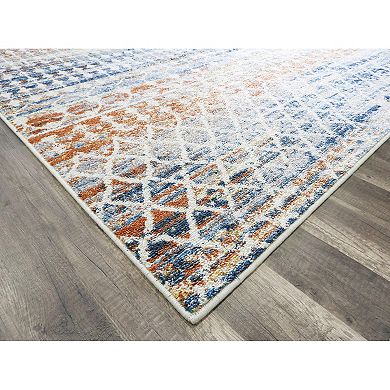 Rugs America Amelie Vintage Modern Area Rug